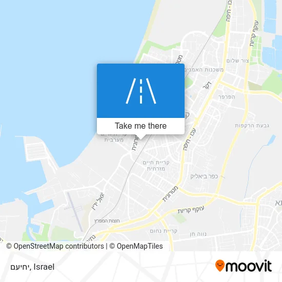 Карта יחיעם