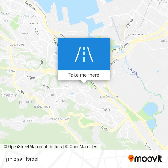 Карта יעקב חזן