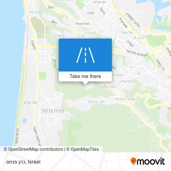 Карта כהן פנחס