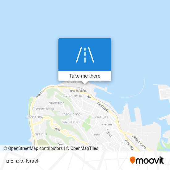 כיכר צים map