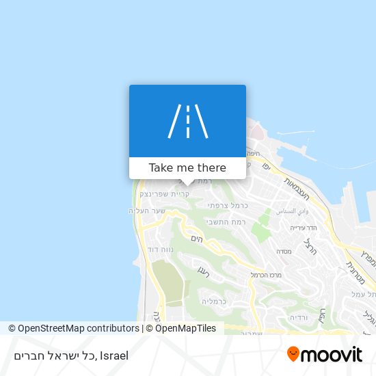 Карта כל ישראל חברים