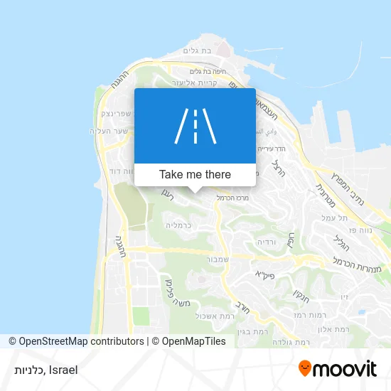 Карта כלניות