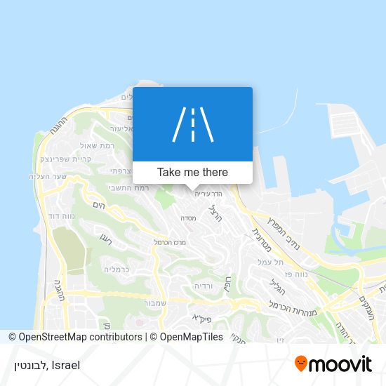 לבונטין map