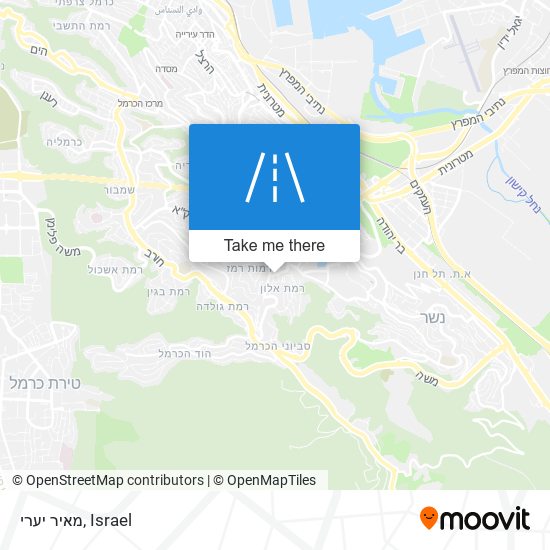 מאיר יערי map