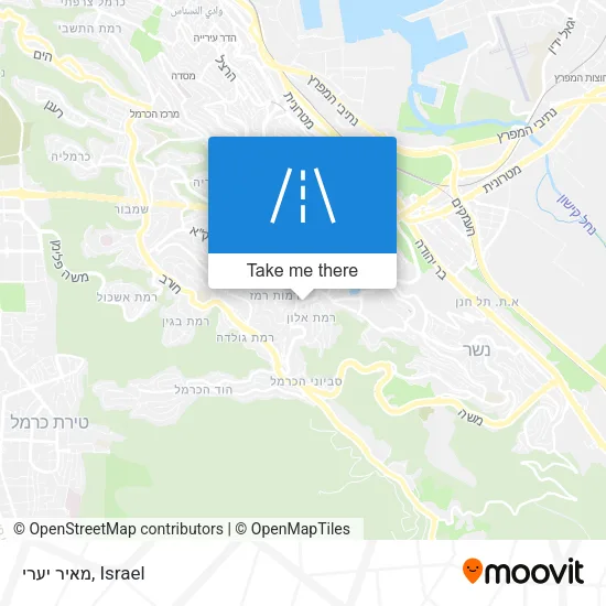 Карта מאיר יערי