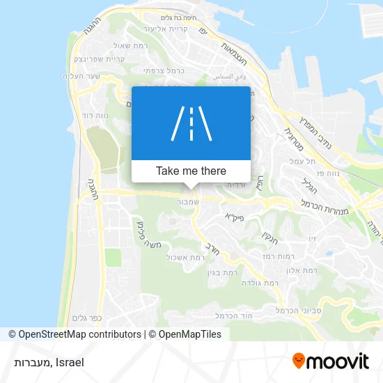 Карта מעברות