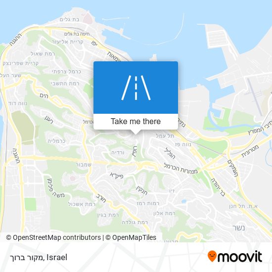 מקור ברוך map