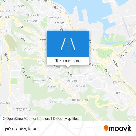 Карта משה גוט לווין
