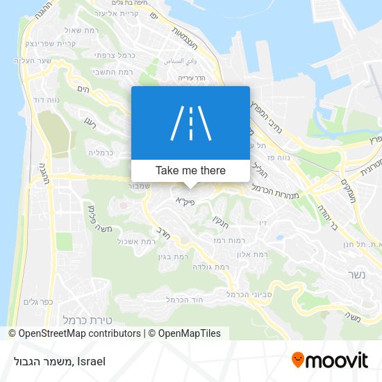 Карта משמר הגבול