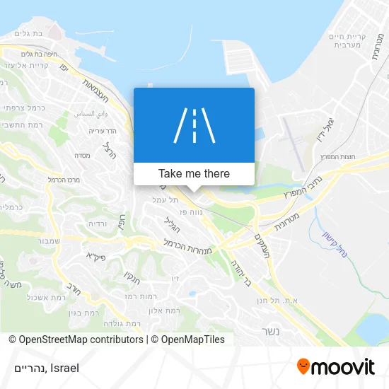 Карта נהריים