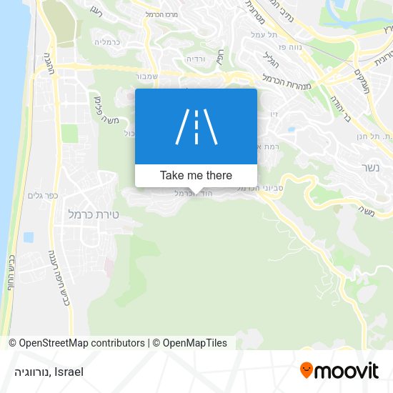 Карта נורווגיה
