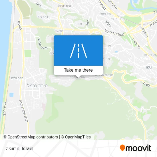 Карта נורווגיה