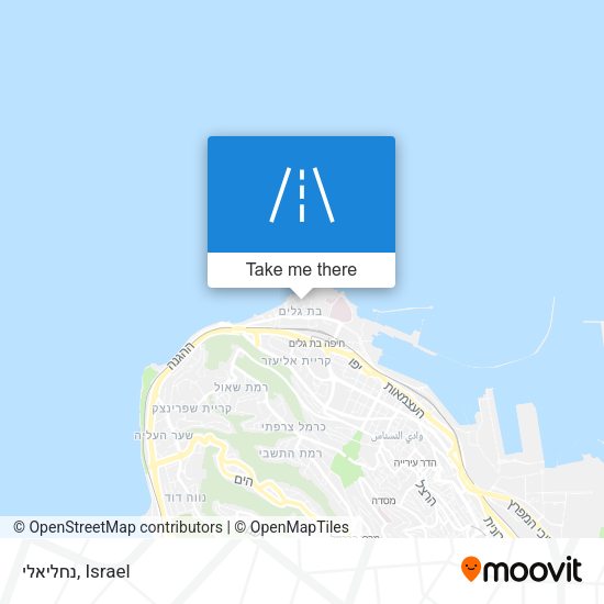 נחליאלי map