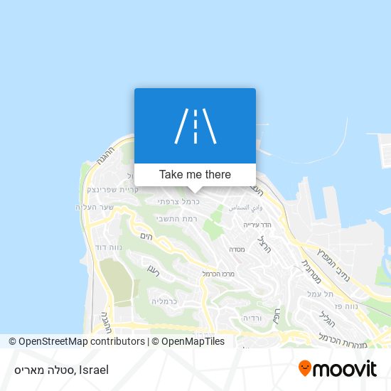 סטלה מאריס map