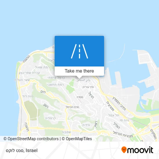 Карта סנט לוקס