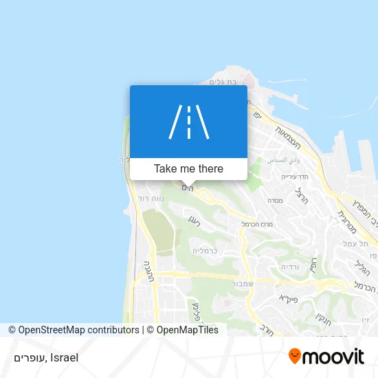 Карта עופרים