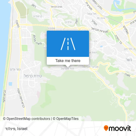 Карта פינלנד