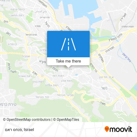 Карта פנחס ראם