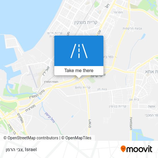 צבי הרמן map