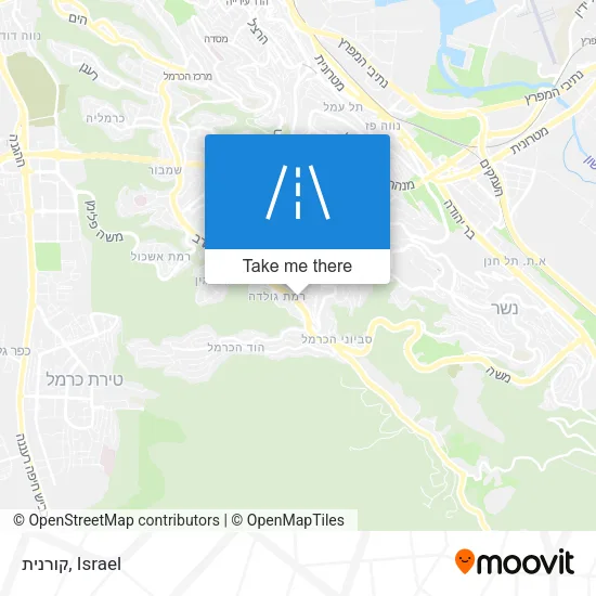 Карта קורנית