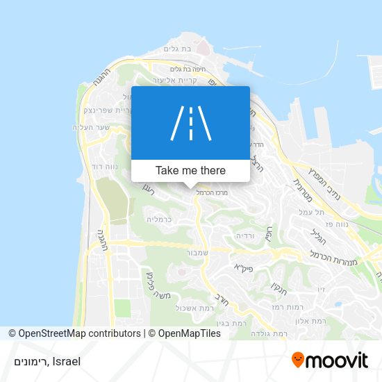רימונים map