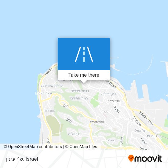 ש"י עגנון map