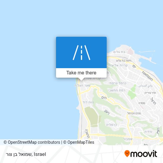 שמואל בן צור map