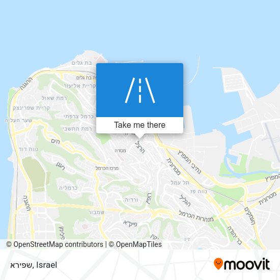 שפירא map