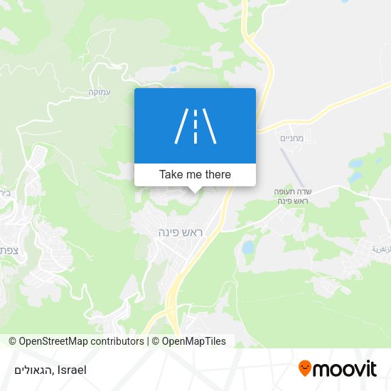 הגאולים map