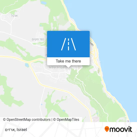 Карта ארזים