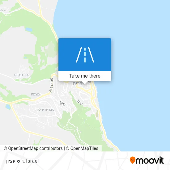 Карта גוש עציון