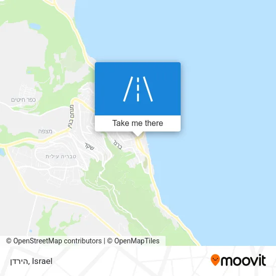 Карта הירדן