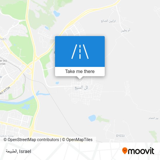 Карта الطبيعة