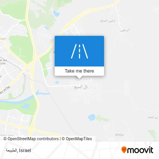 Карта الطبيعة
