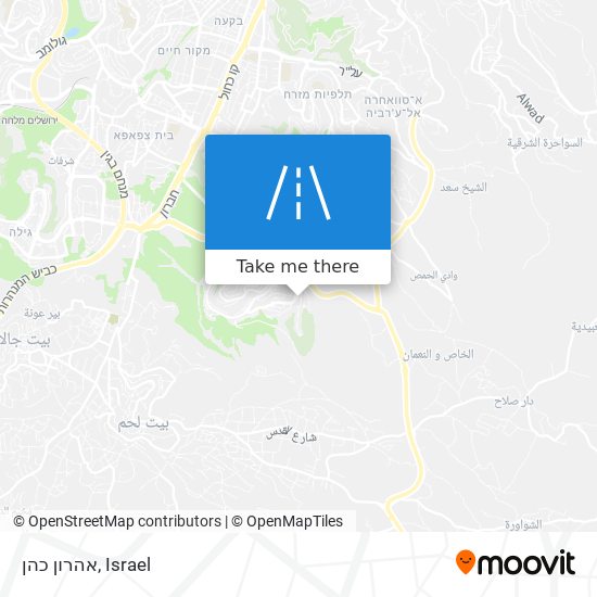 אהרון כהן map