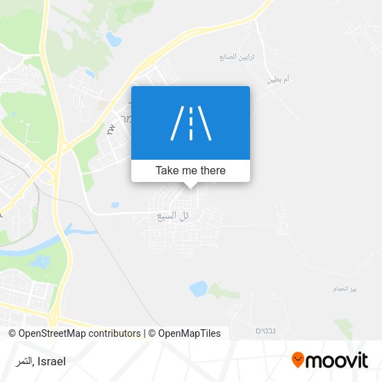 التمر map