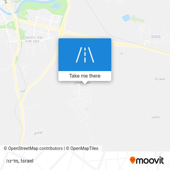 מדינה map