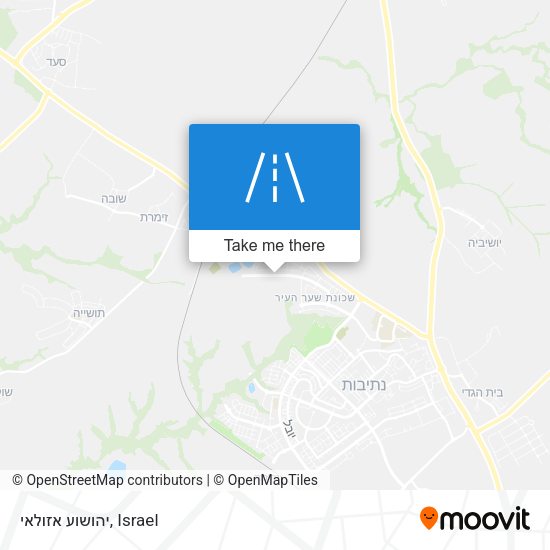 יהושוע אזולאי map