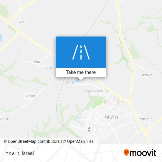 ג'ו עמר map