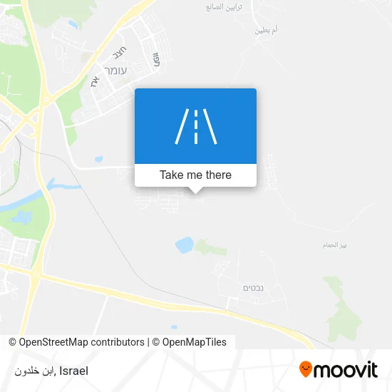 Карта ابن خلدون