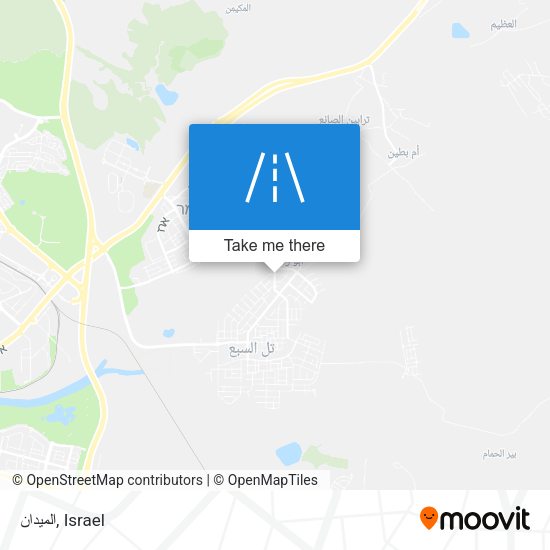 الميدان map
