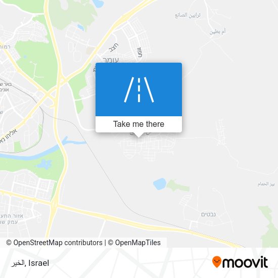 الخير map