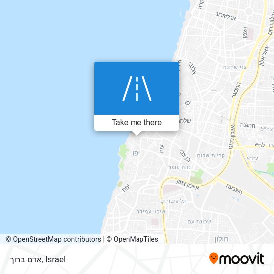 אדם ברוך map