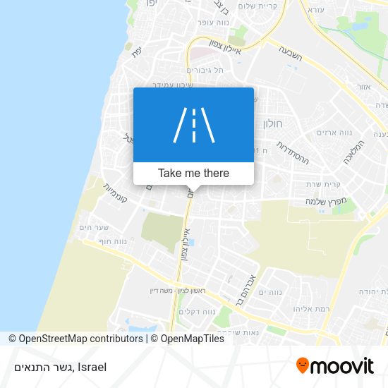 גשר התנאים map