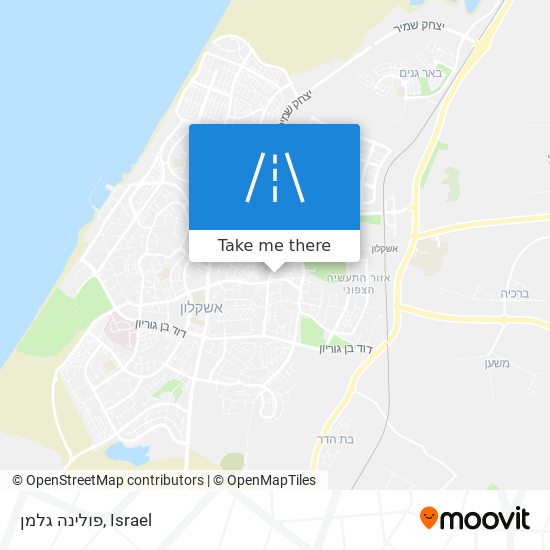 פולינה גלמן map