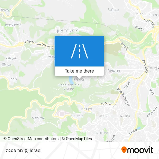 Карта קיצור פסגה