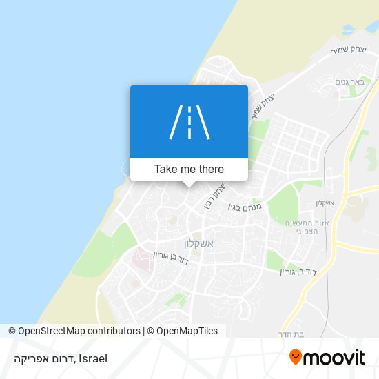 דרום אפריקה map