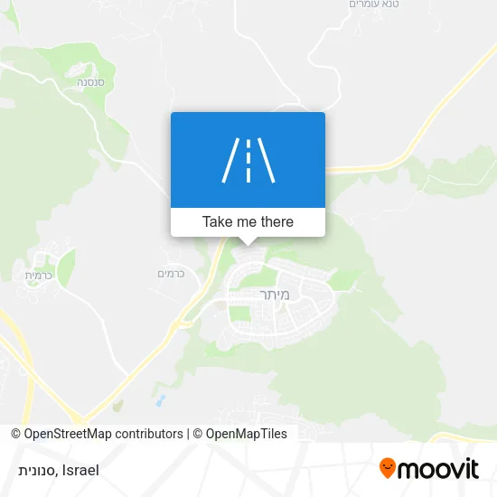 Карта סנונית