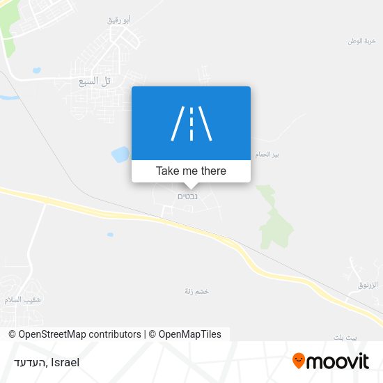 העדעד map