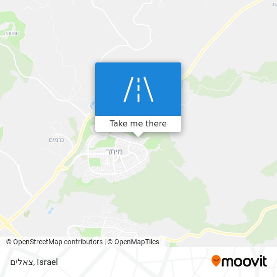 צאלים map